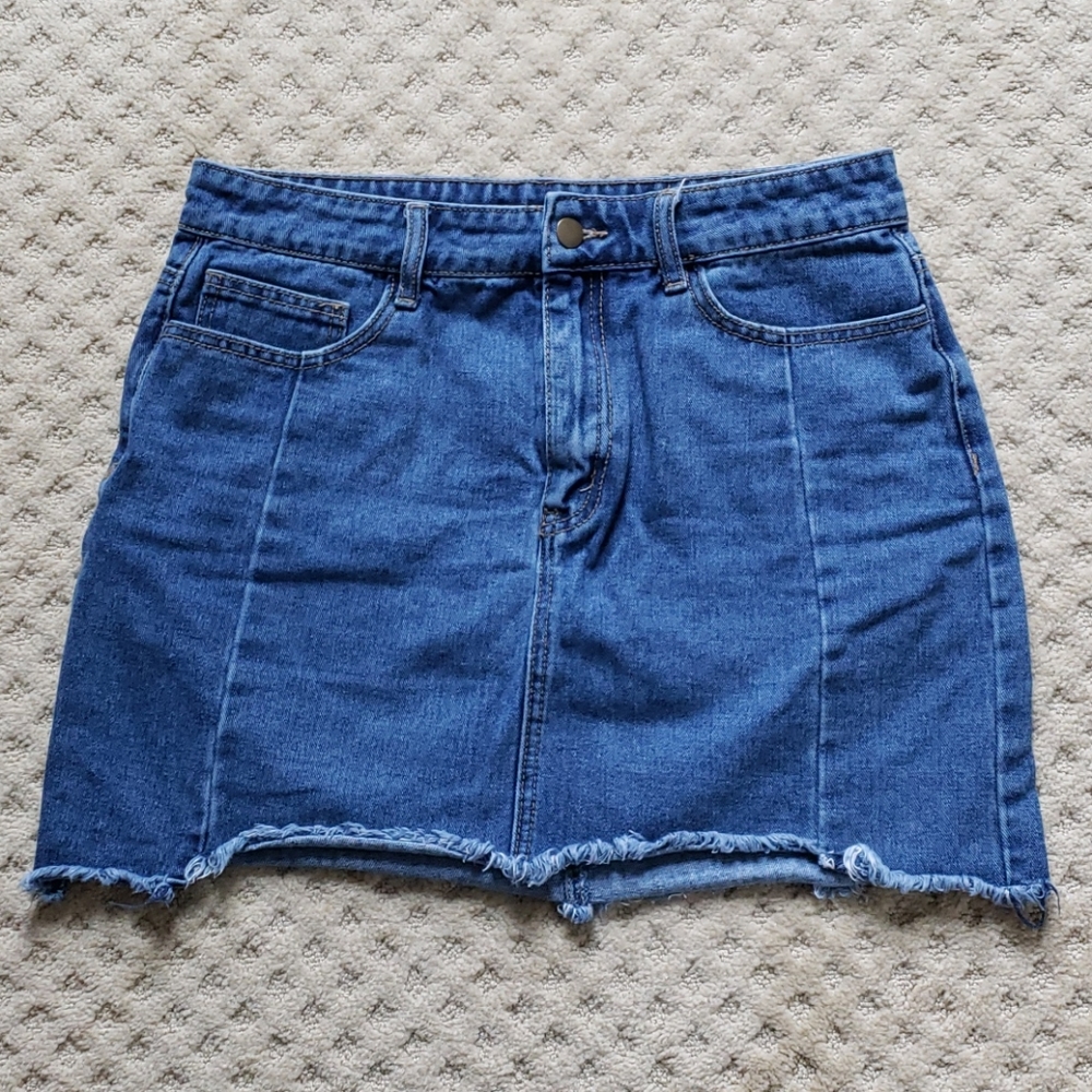 Jean Mini Skirt